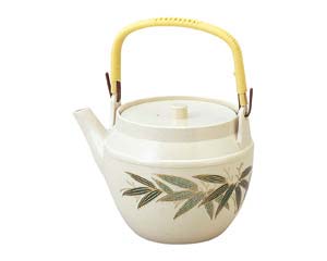 【まとめ買い10個セット品】 エ706-368 [TA]耐熱ABS土瓶 志野2色笹(小)(0.7?)[洗]【キャンセル/返品不..