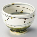 【まとめ買い10個セット品】和食器 ユ057-188 織部粉引乱線 高台小鉢【メイチョー】