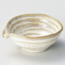 【まとめ買い10個セット品】和食器 イ068-078 萩粉引六兵衛片口小鉢【メイチョー】
