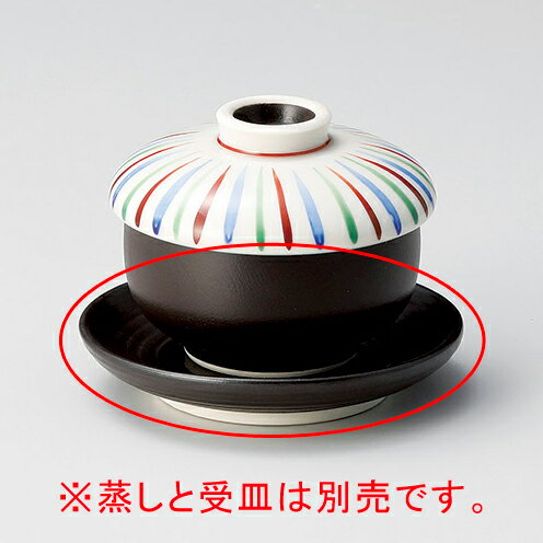 和食器 ロ115-178 黒ミニミニ受皿【メイチョー】