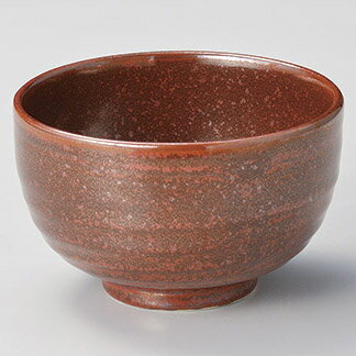 【まとめ買い10個セット品】和食器 ユ344-248 赤釉4.5夏目丼【メイチョー】