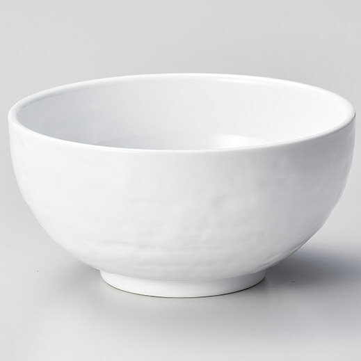 【まとめ買い10個セット品】和食器 ホ345-108 白磁強化・石調4.8丼【メイチョー】