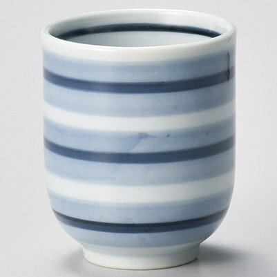 【まとめ買い10個セット品】和食器 ユ379-508 呉須駒筋 湯呑【メイチョー】