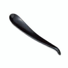 【まとめ買い10個セット品】和食器 コ622-308 黒 デザートスプーン【メイチョー】