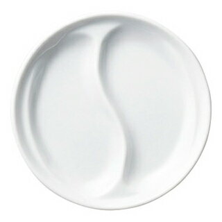 和食器 オ541-028 ピアニシモ ホワイト12cm仕切り皿【メイチョー】