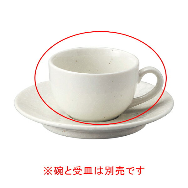 【まとめ買い10個セット品】 ホ590-038 白粉引(黒い斑点) 兼用碗【キャンセル/返品不可】【メイチョー】