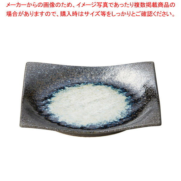 ト422-138 夜霧 手引正角5.5皿 【メイチョー】