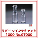 【まとめ買い10個セット品】 リビー ワインデカンタ 1000cc No.3856【デカンタ デキャンタ】【メイチョー】