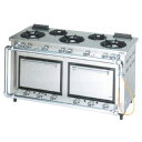 マルゼン デラックスタイプガスレンジ MGRD-156D 1500×600×800 LPG(プロパンガス)【メーカー直送/後払い決済不可】【メイチョー】(2)