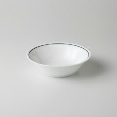 【まとめ買い10個セット品】和食器 ブルーボーダー 6半オートミル 37A396-15 まごころ第37集 【キャンセル/返品不可】【メイチョー】