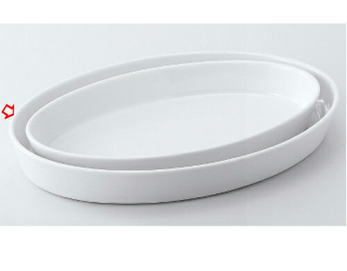 和食器 ビュッフェ 15.5インチ小判ベーカー 37F411-12 まごころ第37集 【キャンセル/返品不可】【メイチョー】