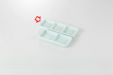 【まとめ買い10個セット品】和食器 青磁 三品薬味皿 37E322-05 まごころ第37集 【キャンセル/返品不可】【メイチョー】
