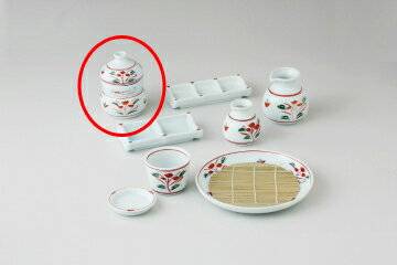 和食器 手書き吉兆 三段徳利むし 37H325-20 まごころ第37集 【キャンセル/返品不可】【メイチョー】