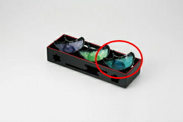 Rakuten - 和食器 ギヤマン イチョウ珍味 37H139-15 まごころ第37集 【キャンセル/返品不可】【メイチョー】