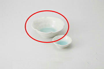 和食器 青白瓷 六ッ押深口向付 37K068-31 まごころ第37集 【キャンセル/返品不可】【メイチョー】