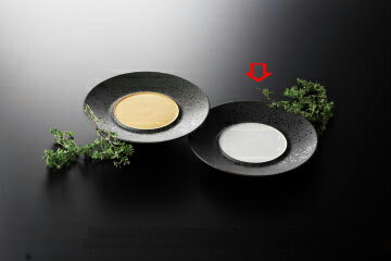 和食器 銀彩サークル 8.0皿 37K175-21 まごころ第37集 【キャンセル/返品不可】【メイチョー】