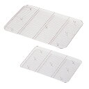 18-8 角バット アミ 12枚取 33312【ステンレスバット業務用 バット 揚げ物用バット 調理用バット 料理バット 保存容器 下ごしらえ】【メイチョー】