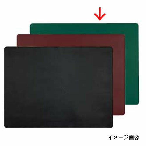 【まとめ買い10個セット品】シンビ デスクマット GL-MAT 緑【メイチョー】