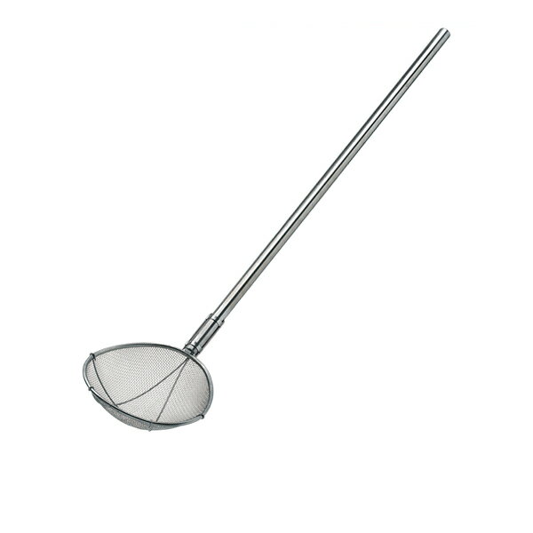 TSステンレス パイプ柄給食用すくい網 スイノー型特大極細目 30241 (40メッシュ)【メイチョー】
