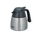 【まとめ買い10個セット品】 ステンレスポット THX-700 Sブラック サーモス【メイチョー】