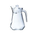 【まとめ買い10個セット品】 アルク ピッチャー 1.3L (フタ付き) アルコロック G2662 (C)【メイチョー】(3)