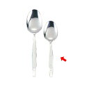 18-0 先丸スプーン穴明 小 150mm【スプーン 子供 飲食店 レストラン 人気カトラリー 業務用カトラリーカトラリー】【メイチョー】