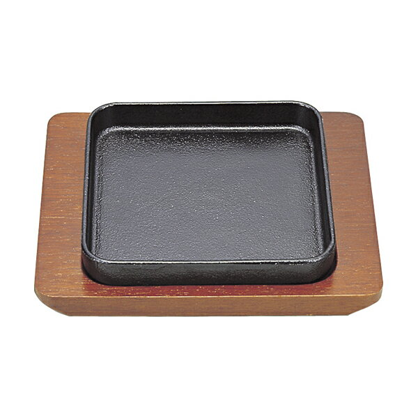 三和　ギョーザ皿　角　15cm【メイチョー】