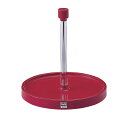 【まとめ買い10個セット品】 ノーブル 回転カスター レッド【メイチョー】