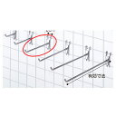 【まとめ買い10個セット品】コネクトフック(φ6mm) L16.5cm 10本 61-131-1-3 【店舗什器 パネル 壁面 小物 ディスプレー 店舗備品】【...