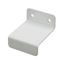 BR50用壁面固定金具 ホワイト用 61-24-22-1 【システム什器 BR50(ベーシックラック) ゴンドラ什器 オプション BR50用壁面固定金具】店舗什器 ディスプレー マネキン 装飾品 販促用品 ハンガー ラッピング】【メイチョー】