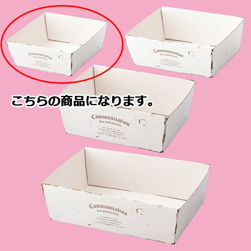 【まとめ買い10個セット品】ペーパートレー 13(11)×13(11)×5 20枚 61-284-12-1 【 ラッピング用品 ギフトボックス ギフトトレイ ペーパートレー 】【店舗什器 小物 ディスプレー ギフト ラッピング 包装紙 袋 消耗品 店舗備品】【メイチョー】