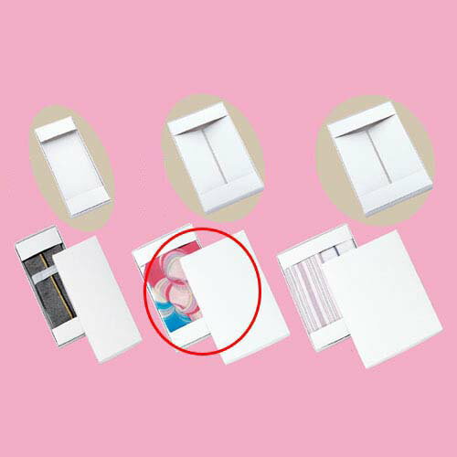 【まとめ買い10個セット品】ギフトケース 白 15.3×26×2.4 10枚 61-781-88-22 【店舗什器 小物 ディスプレー ギフト ラッピング 包装...