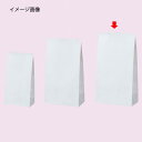 白無地(片つや) 13×6.5×24 2000枚 61-305-2-11 【ラッピング用品 紙袋 角底袋 角底紙袋 白無地 片つや)】【店舗什器 小物 ディスプ...