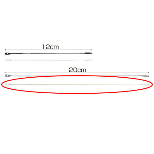 糸ロックス 20cm ベージュ 100本 61-245-7-8 【販促用品 値付け用品 ロックス 糸ロックス 値付用品】【販促用品 値付け 値札 価格 広告 セール 店頭 訴求 消耗品 業務用】【メイチョー】