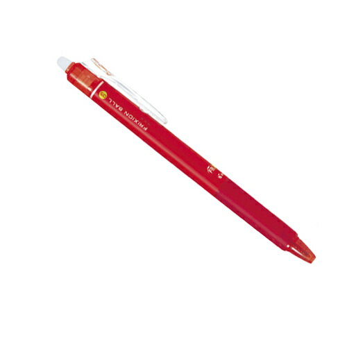 フリクションボール ノック 0.5mm 赤 61-333-12-2 【店舗什器 小物 ディスプレー 文具 消耗品 店舗備品..