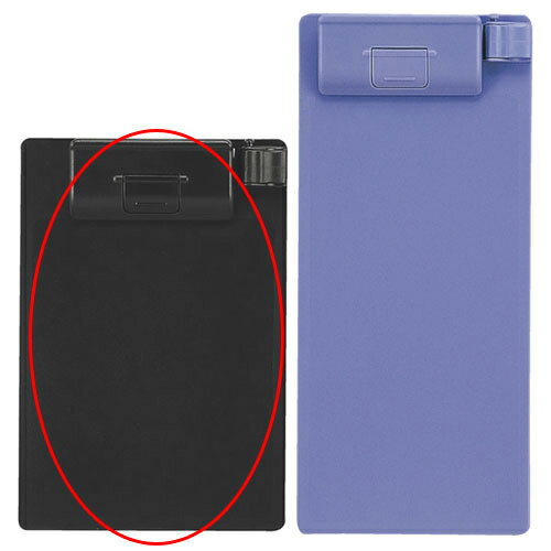 クリップボード 小 黒 61-400-8-1 【店舗什器 小物 ディスプレー 文具 消耗品 店舗備品】【メイチョー】