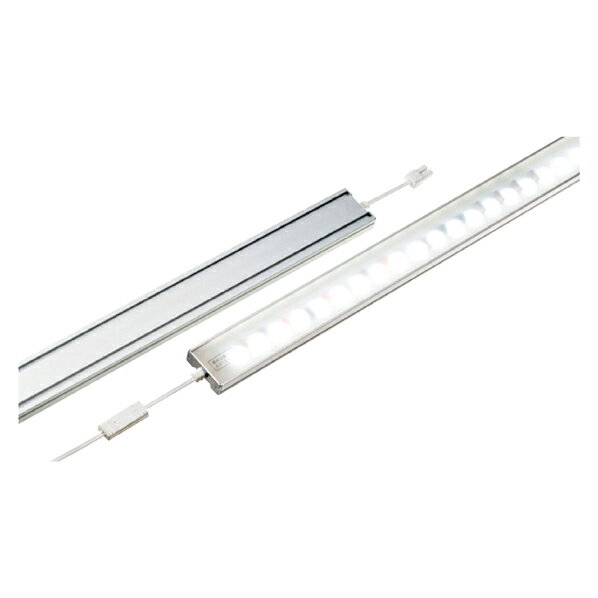 LED棚下照明E×GS−SS W90拡散C昼白 61-423-2-2 【システム什器 システムオプション 棚下照明 省エネタイプLED棚下照明 SSコネクタータイプ W90cm用 拡散カバー】【メイチョー】