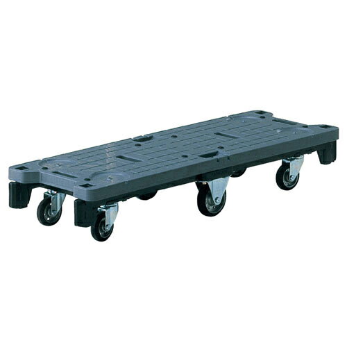 ストックカート 本体(フットブレーキ無し) 61-366-4-1 【店舗運営用品 在庫場用品 台車・カート ストッ..