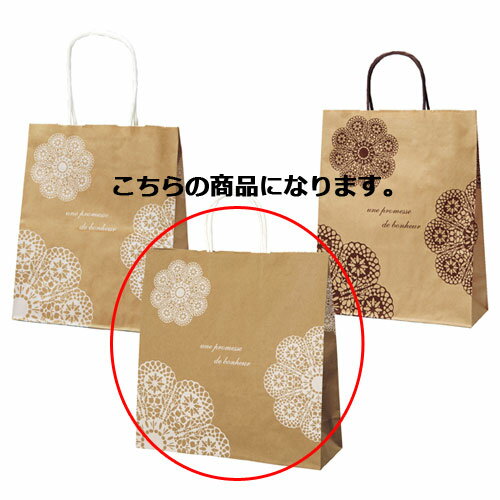 【まとめ買い10個セット品】レースィ 手提げ紙袋 白 32×11×33 50枚 61-800-88-8 【店舗備品 包装紙 ラッピング 袋 ディスプレー店舗】【...