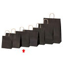 【まとめ買い10個セット品】カラー手提げ紙袋 ブラウン 32×11.5×31 200枚 61-309-9-11 【店舗備品 包装紙 ラッピング 袋 ディスプレー...