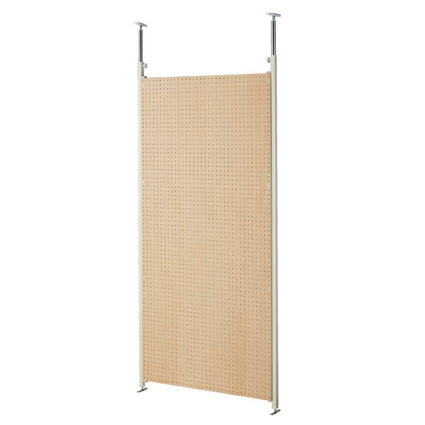 【まとめ買い10個セット品】 つっぱりパーティション有孔パネル 本体W90【メイチョー】