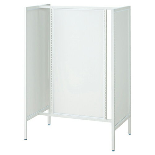 UR90 中央両面タイプ W90cm ホワイト ホワイトパネル付き 61-751-32-3 【メーカー直送/代金引換決済不可】【店舗什器 パネル 壁面 店舗備品 仕切】【メイチョー】