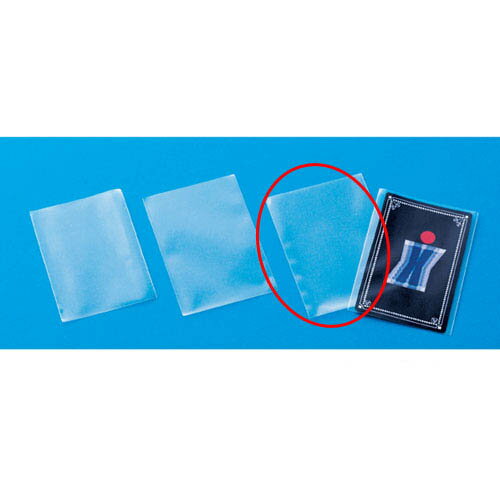 トレーディングカード用カードスリーブ 6.5×9 100枚 61-291-1-3 【店舗什器 小物 ディスプレー 店舗備品】【メイチョー】