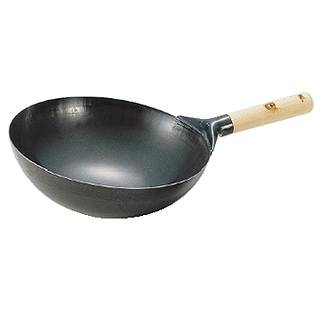 SA鉄プレス木柄北京鍋 27cm【業務用 中華鍋 人気 中華鍋 便利 炒め鍋 中華フライパン 中華鍋 オススメ 中華鍋 フライパン 中華鍋 チャーハン 中華なべ ちゅうかなべ】【厨房館】 meicho3-10011052 業務用厨房機器の飲食店厨房館 サンプル画像2