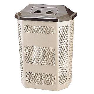 サンクリーンボックス A-4(空缶蓋)【ゴミ箱 屋外専用くず入 ダストボックス 屋外 ごみステーション ゴミ収集箱 外に置くゴミ箱 人気ゴミボックス ゴミ箱】【厨房館】 [2]