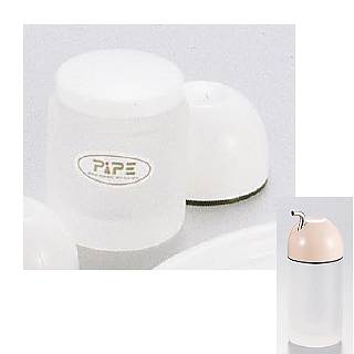 業務用厨房機器の飲食店厨房館のピペシリーズ PE-4 塩入れ ホワイト【塩 胡椒入れ 調味料置き 調味料容器薬味入れ 業務用調味料入れ】【厨房館】｜アングル2