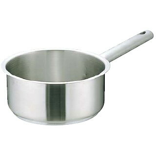 ムラノ インダクション18-8片手浅型鍋 (蓋無)18cm【 片手鍋 】 【厨房館】