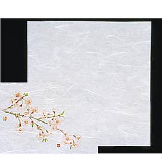 新・濡れ奉書紙(100枚入) 桜【料理演出用品 敷き小物 料理演出用品 敷き小物 業務用】【厨房館】 2