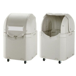 ワイドペールST 350(350L) キャスター無し【ごみステーションゴミ収集箱 外に置くゴミ箱 人気ゴミボックス ゴミ箱】【メーカー直送/代引不可】【厨房館】