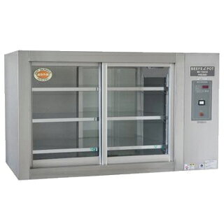 商品の仕様業界初！12機種の豊富なバリエーション！（全機種100V仕様）カフェテリア形式の社員食堂や学生食堂の厨房に最適！！●お料理の乾燥を極力抑え、美味しさをそのまま保温します。●デジタル温度表示付電子式サーモスタットの採用により細やかな温度調節が可能です。●庫内に遠赤外線パネルヒーターを採用して温度ムラを少なくし、お料理を芯までやさしく保温します。●両面アルミサッシ扉のパススルータイプで庫内は照明灯付きです。●広い庫内の板版は、上下25mm間隔で移動が可能です。●コントロールボックスは、左（L）右（R）どちらでも指定が可能です。（サイド型のみ）※多量に水蒸気を発生するタオル、おしぼり等の保温には絶対に使用しないでください。故障の原因になります。●電源：単相100V（50/60Hz）●消費電力：1100W●温度調節：電子式サーモスタット デジタル温度表示付き●使用温度範囲：65℃〜90℃●安全装置：129℃リセット付きサーモスタット●外形寸法：幅1500×奥行600×高700mm●庫内寸法：幅1140×奥行455×高560mm●内容積：290L●扉：4枚アルミサッシ扉●棚板：3枚 25mm間隔可変●棚板寸法：幅1135×奥行430×高20mm●質量：88kg●カタログ掲載ページ：2012-2013 3P【2018PO】●関連キーワード【業務用ホットキャビネット】アンナカ ANNAKA ニッセイ パススルー型遠赤外線温蔵庫卓上タイプ 幅：1500×奥行：600×高さ：700mm nb-290ce【 業務用温蔵ショーケース 業務用ホットショーケース フードキャビ フードウォーマー 保温ショーケース 】【メーカー直送/後払い決済不可】 【厨房館】